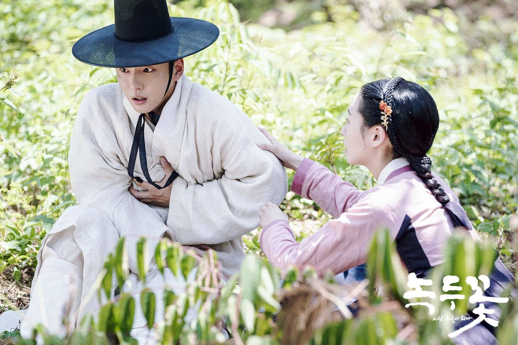 Photos New Stills And Behind The Scenes Images Added For The Korean Drama The Nokdu Flower Hancinema