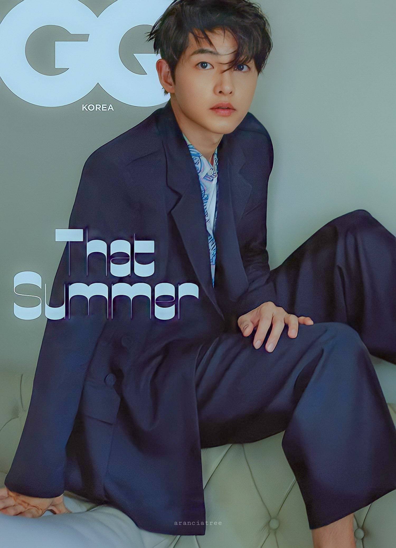 Song Joong Ki's 'GQ' magazine photoshoot in collaboration with 'Louis  Vuitton' is released